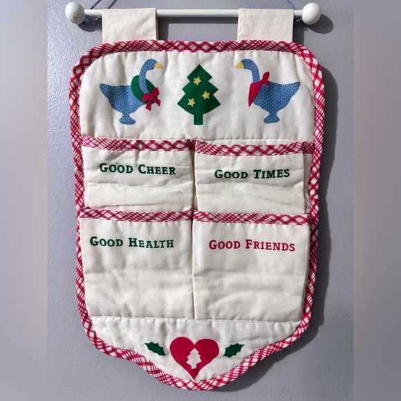 Vintage Christmas Card Holder - Picture 2 of 3